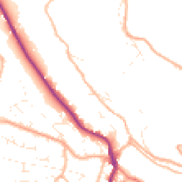 Daytime road noise heatmap for GL6 0AX