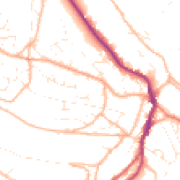 Daytime road noise heatmap for GL6 0DJ