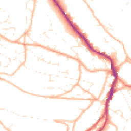 Daytime road noise heatmap for GL6 0DL