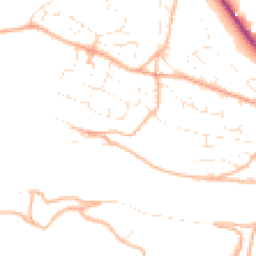 Daytime road noise heatmap for GL6 0DS
