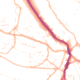 Daytime road noise heatmap for GL6 0EA