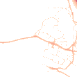 Daytime road noise heatmap for GL6 0ET
