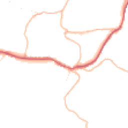 Daytime road noise heatmap for GL6 0FF