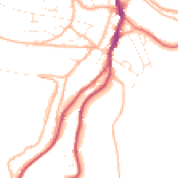 Daytime road noise heatmap for GL6 0LH