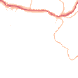 Daytime road noise heatmap for GL6 0PS
