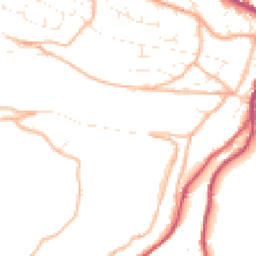 Daytime road noise heatmap for GL6 0RT