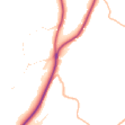 Daytime road noise heatmap for GL6 6LH