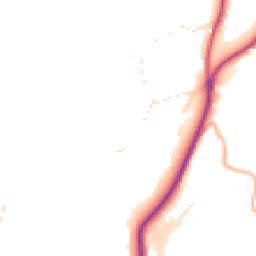Daytime road noise heatmap for GL6 6LL