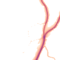 Daytime road noise heatmap for GL6 6LN