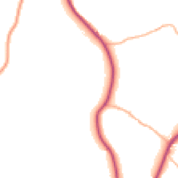 Daytime road noise heatmap for GL6 6LT