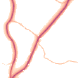 Daytime road noise heatmap for GL6 6LX