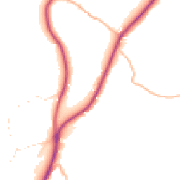 Daytime road noise heatmap for GL6 6LZ