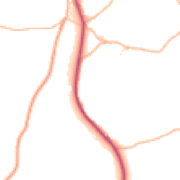 Daytime road noise heatmap for GL6 6ND