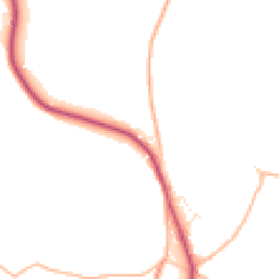Daytime road noise heatmap for GL6 6NH