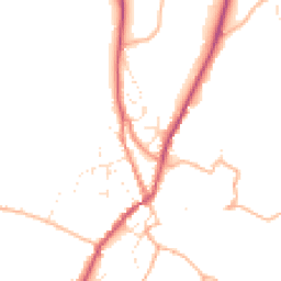 Daytime road noise heatmap for GL6 6QZ