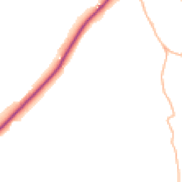 Daytime road noise heatmap for GL6 6TR