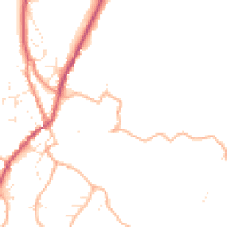Daytime road noise heatmap for GL6 6XP