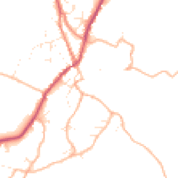 Daytime road noise heatmap for GL6 6XZ