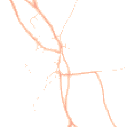 Daytime road noise heatmap for GL6 7AE