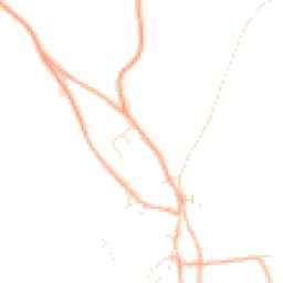 Daytime road noise heatmap for GL6 7BJ