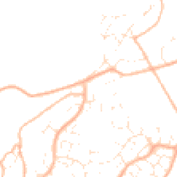 Daytime road noise heatmap for GL6 7EQ