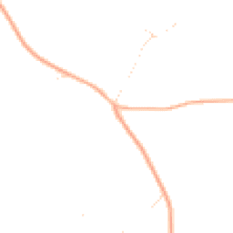 Daytime road noise heatmap for GL6 7JB