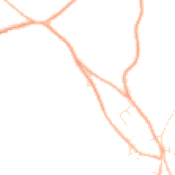 Daytime road noise heatmap for GL6 7NH