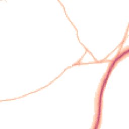 Daytime road noise heatmap for GL6 7QS