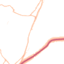 Daytime road noise heatmap for GL6 7QU