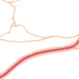 Daytime road noise heatmap for GL6 7RD
