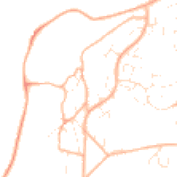 Daytime road noise heatmap for GL6 8BB