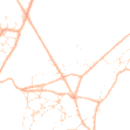 Daytime road noise heatmap for GL6 8BG