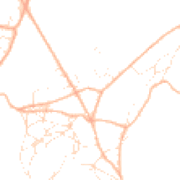 Daytime road noise heatmap for GL6 8BN