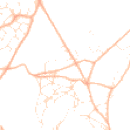 Daytime road noise heatmap for GL6 8BQ