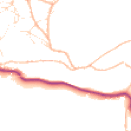 Daytime road noise heatmap for GL6 8BX