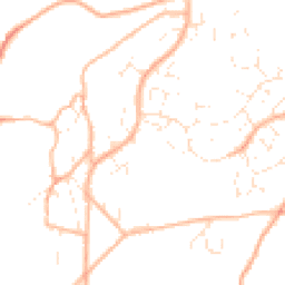 Daytime road noise heatmap for GL6 8DF
