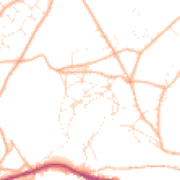 Daytime road noise heatmap for GL6 8ES