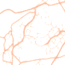 Daytime road noise heatmap for GL6 8EZ
