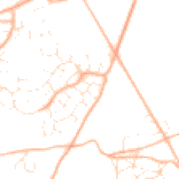 Daytime road noise heatmap for GL6 8FB