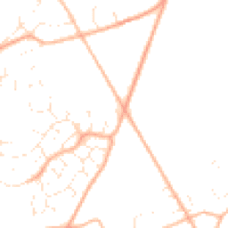 Daytime road noise heatmap for GL6 8FD