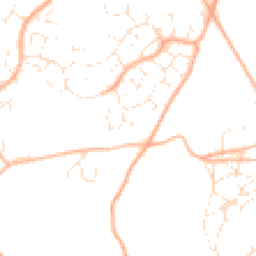 Daytime road noise heatmap for GL6 8FL