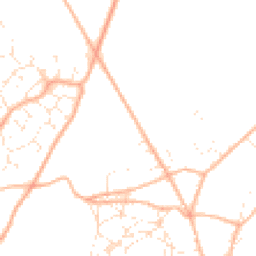 Daytime road noise heatmap for GL6 8GD