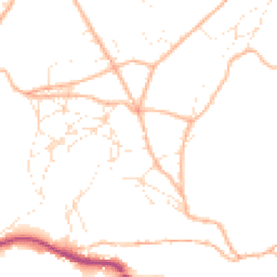 Daytime road noise heatmap for GL6 8LG