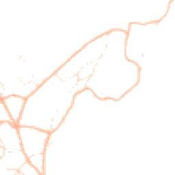 Daytime road noise heatmap for GL6 8LU