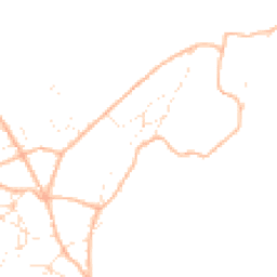 Daytime road noise heatmap for GL6 8NF