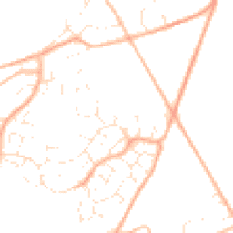 Daytime road noise heatmap for GL6 8NJ