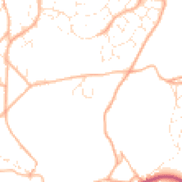 Daytime road noise heatmap for GL6 8RA