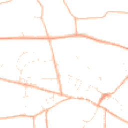 Daytime road noise heatmap for GL6 9BJ