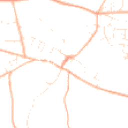 Daytime road noise heatmap for GL6 9BN