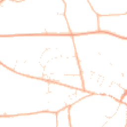 Daytime road noise heatmap for GL6 9BX